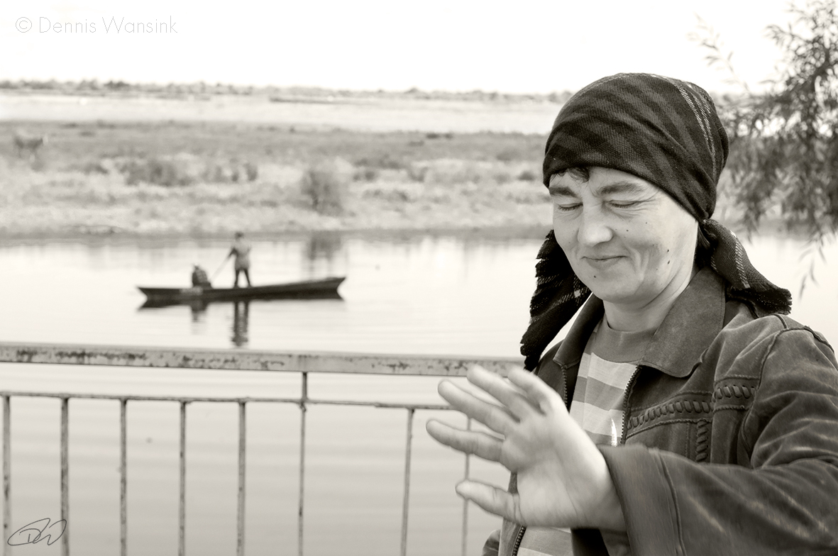 Galina Anatolievna Warshovskaja in Turov, Belarus (© Dennis Wansink)